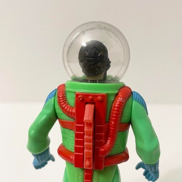 Vtg 1989 Ghostbusters Action Figure Winston Fright Features Kenner Astronaut Toy - Picture 11 of 16